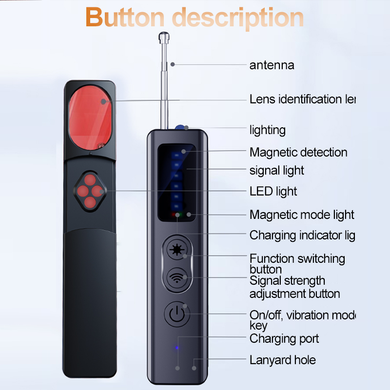 Hidden Camera Detector Anti-Sp - Home Security Hidden Cameras recension och pris