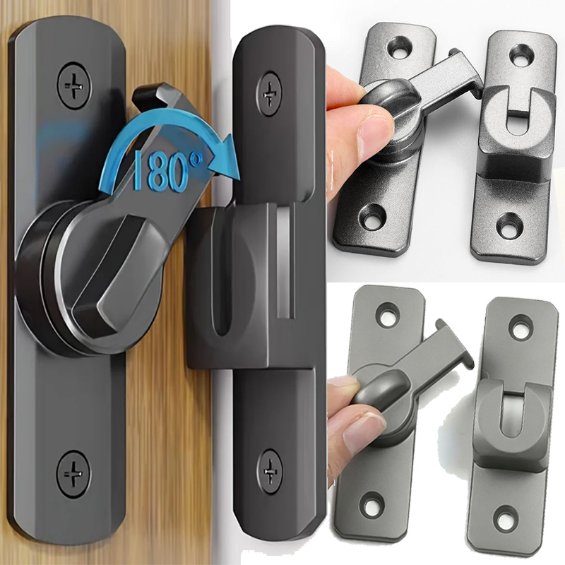 90/180° Rotate Door Lock Zinc  - Home Security Tapo recension och pris