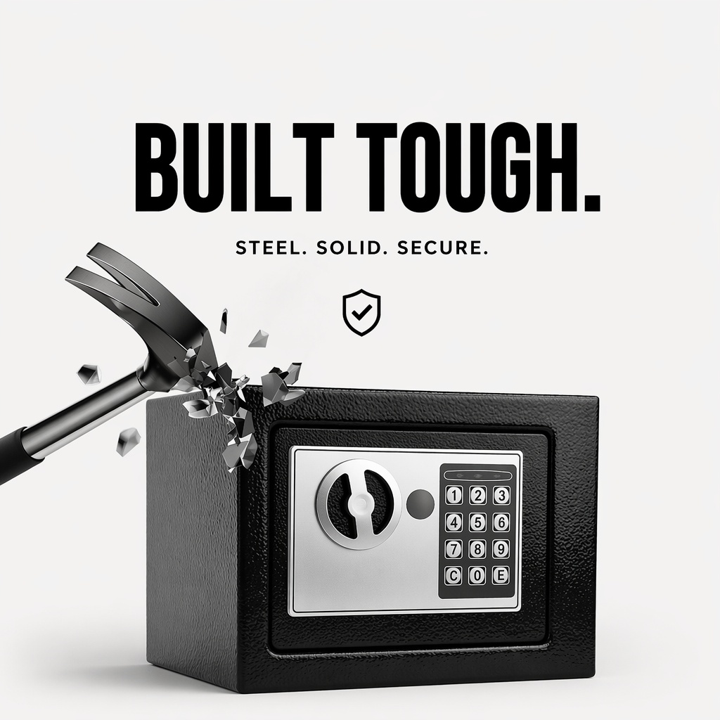 All Steel Electronic Digital K - Home Security Safe recension och pris