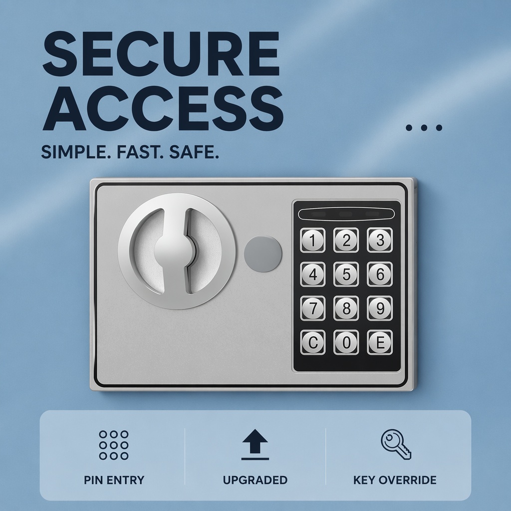 All Steel Electronic Digital K - Home Security Safe recension och pris