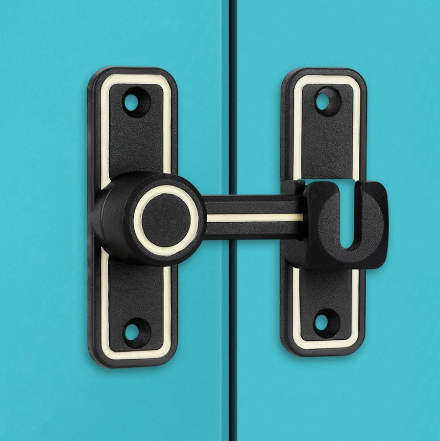 Black Luminous Barn Door Latch - Home Security Tapo recension och pris