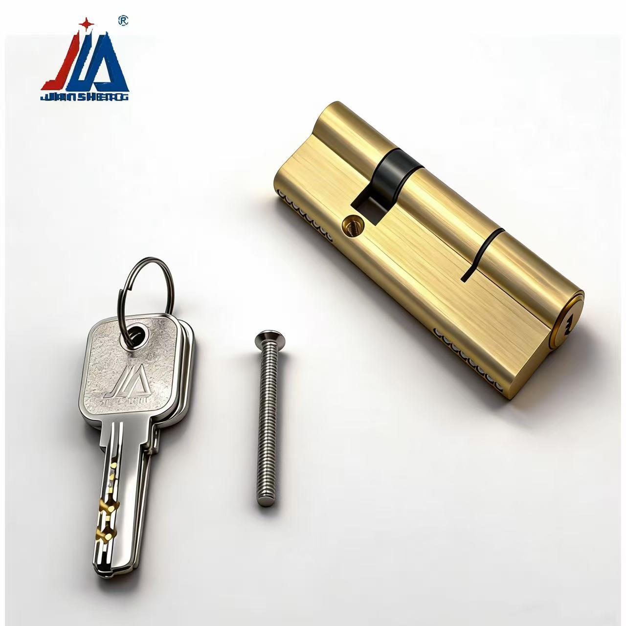 Solid Brass Door Lock Cylinder - Home Security Locks For Doors recension och pris