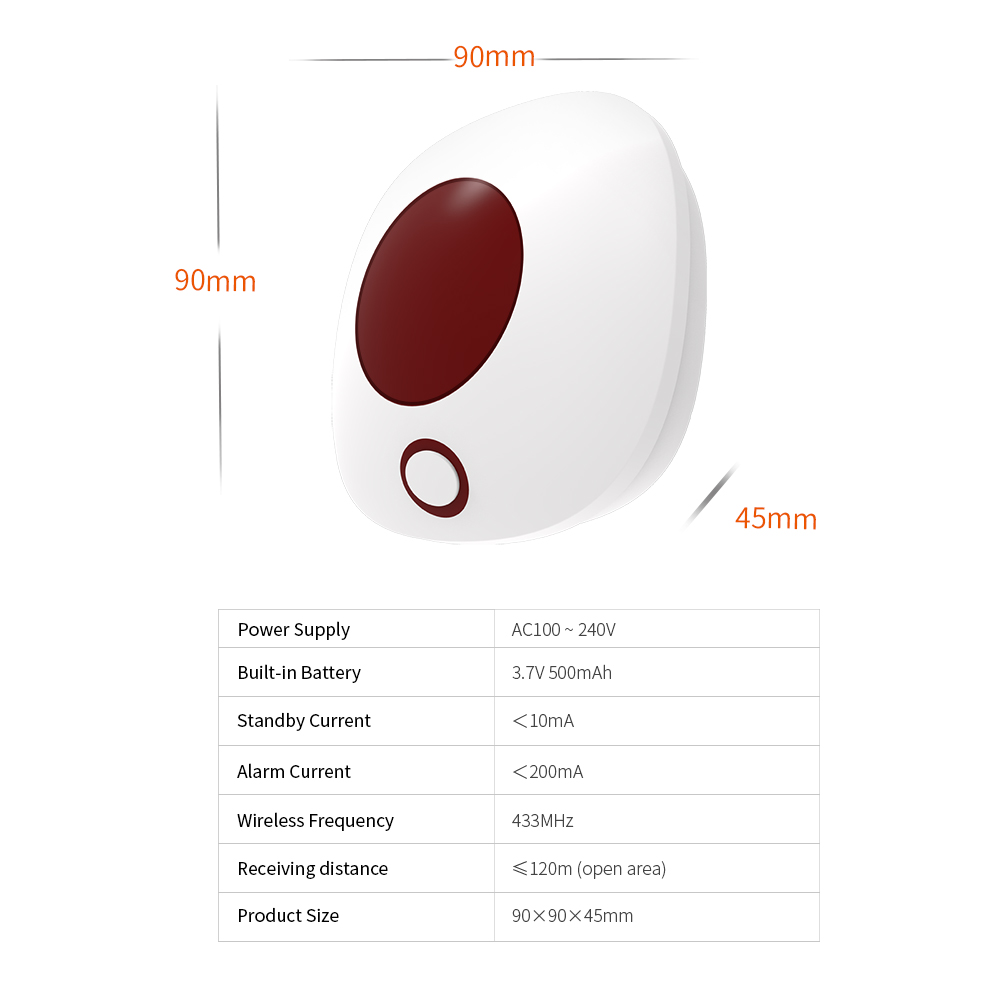 Staniot Indoor Wireless Siren  - Sim Gsm Alarm recension och pris