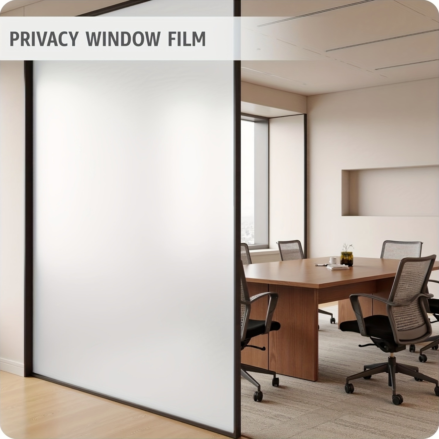 White Frosted Privacy Window F - Home Security For Windows recension och pris