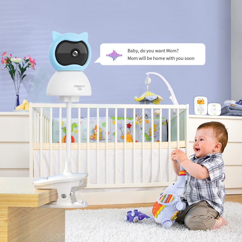 4MP WiFi xiaovv indoor Baby Mo - Home Security No Wifi Needed recension och pris