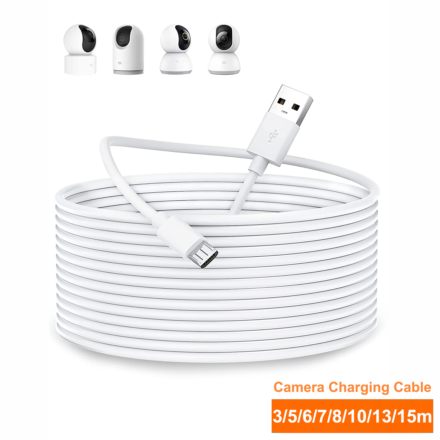 3~13m Micro USB Extension Cabl - Home Security Bundle recension och pris