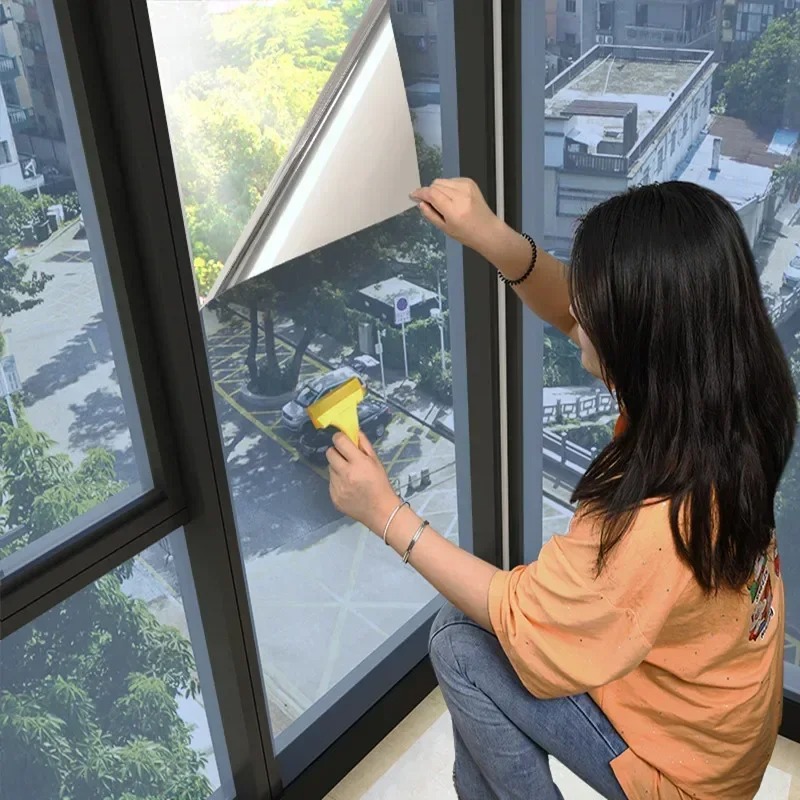 House Window Privacy Film Adhe - Home Security For Windows recension och pris