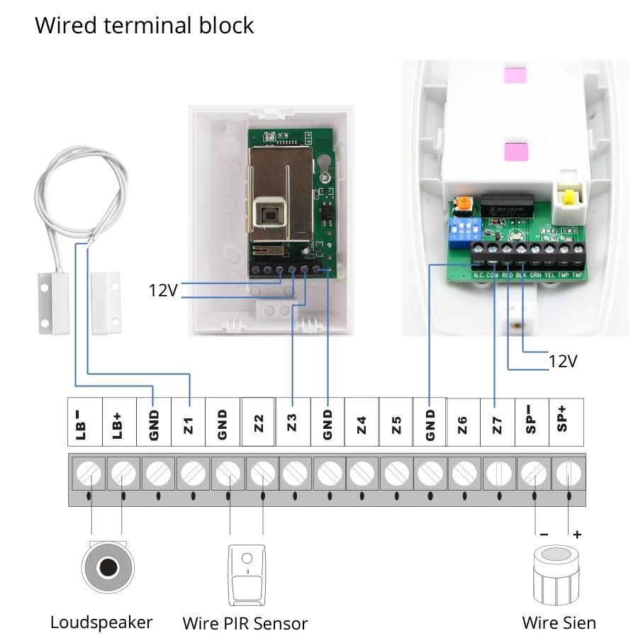 1/2/3/4/5/10/20PCS MC-38 Wired - Home Security Gate recension och pris