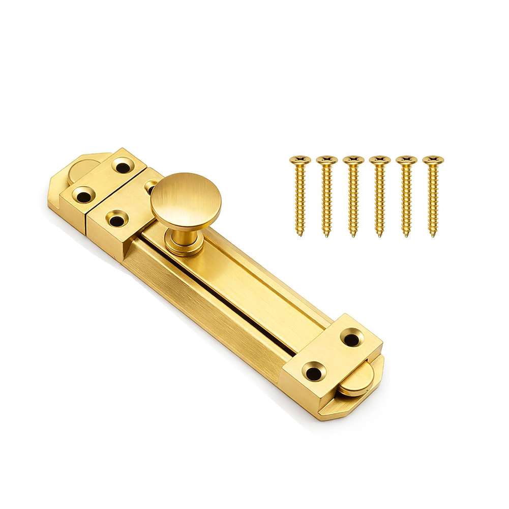 5 Inch Solid Brass Sliding Doo - Home Security Locks For Doors recension och pris