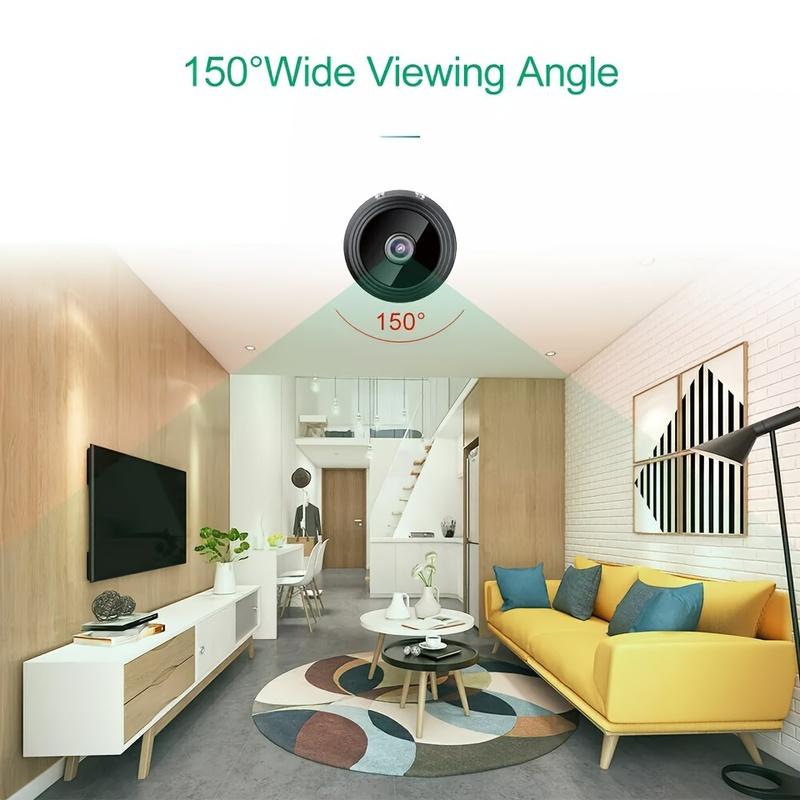 1pc Rechargeable Wireless Mini - Home Security Hidden Cameras recension och pris