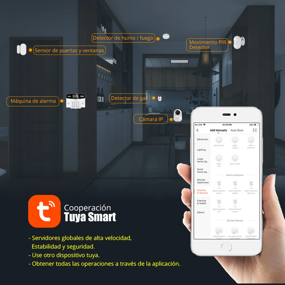 Fuers Tuya Smart Alarm System  - Home Security Number recension och pris