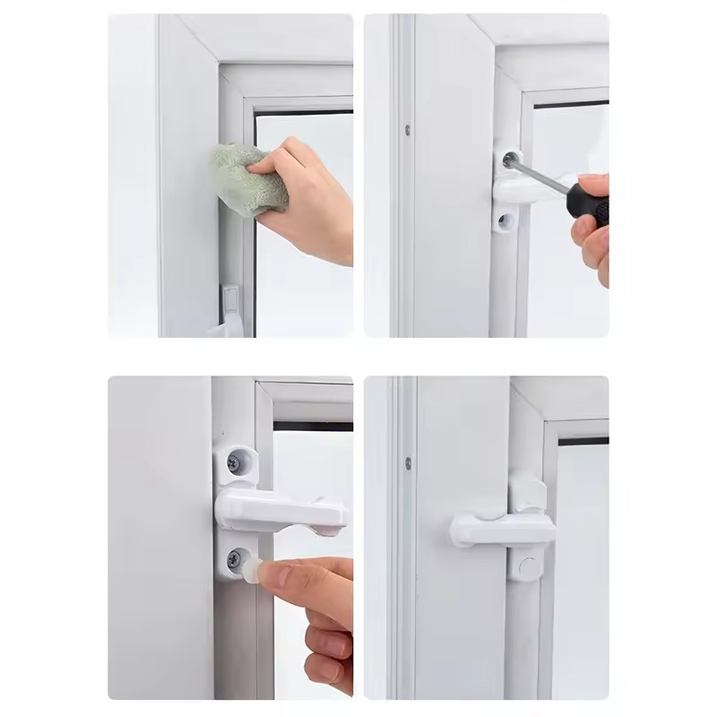 Window Door Sash Lock Plastic  - Home Security Tapo recension och pris