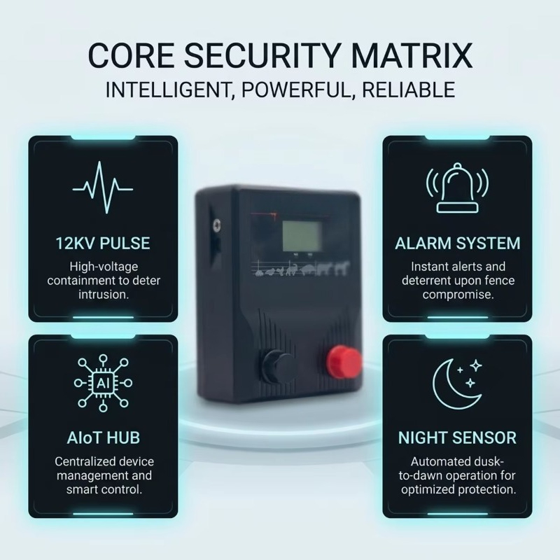 LX-PX350 Electric Security Fen - Home Security Electric Fence recension och pris