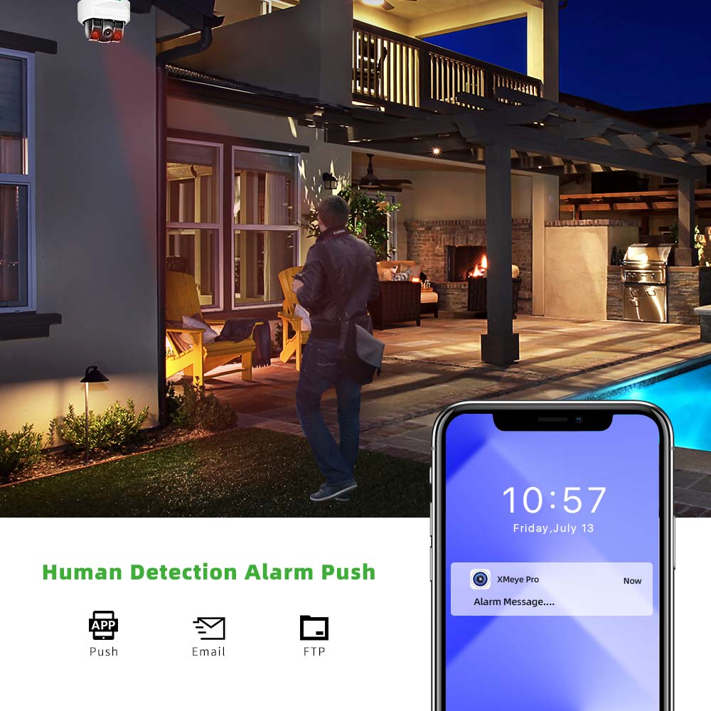 C GC PB 4MP POE IP Camera,Buil - Home Security Brand recension och pris