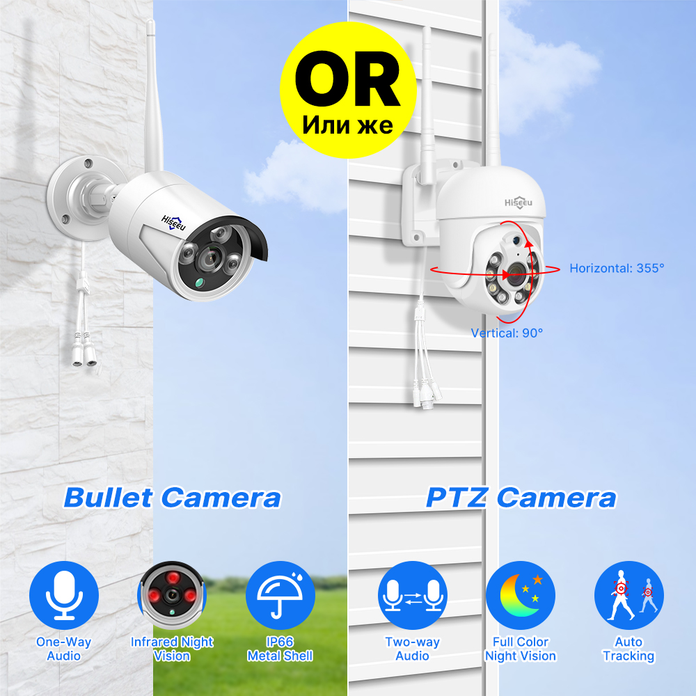 Hiseeu 5MP WiFi CCTV Camera Se - Home Security Camera System recension och pris