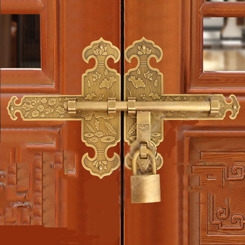 Chinese Vintage Solid Brass Do - Home Security Tapo recension och pris