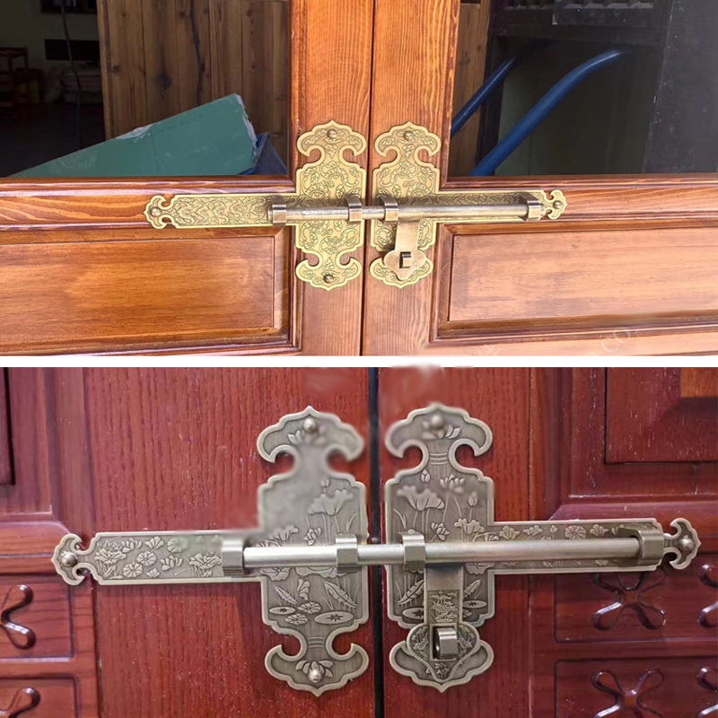 Chinese Vintage Solid Brass Do - Home Security Tapo recension och pris