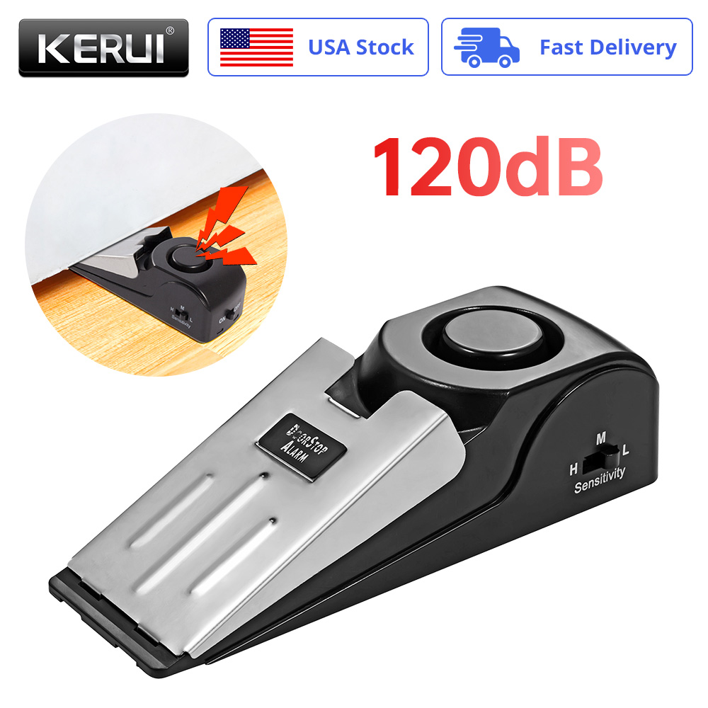 Wireless Anti-theft Door Stop  - Door Wedge Alarm recension och pris