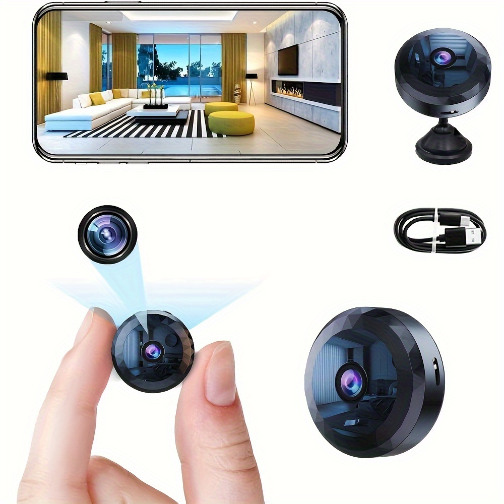 Wireless Mini WiFi Security Ca - Home Security Hidden Cameras recension och pris