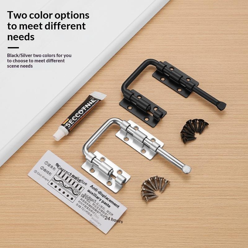 1 Set Silver/Black Non Perfora - Home Security Tapo recension och pris
