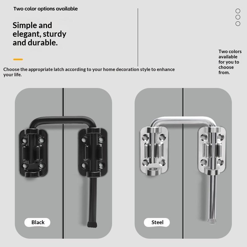 1 Set Silver/Black Non Perfora - Home Security Tapo recension och pris