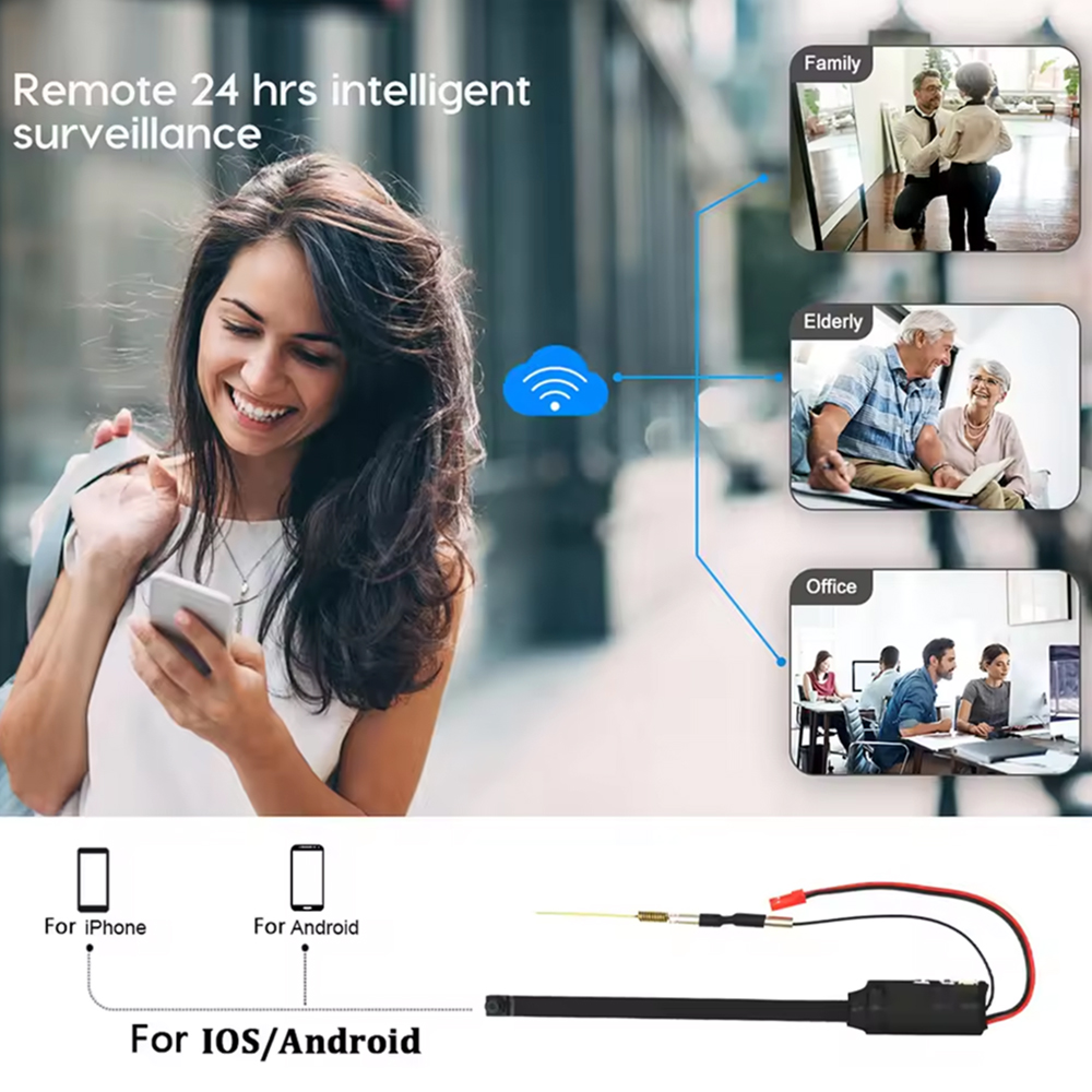 DIY WiFi Mini Camera Module Mo - Home Security No Wifi Needed recension och pris
