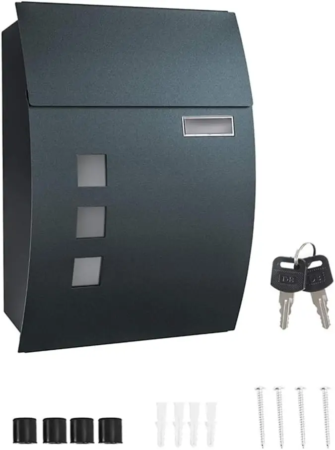 Wall Mounted Post Box Waterpro - Home Security Letters recension och pris