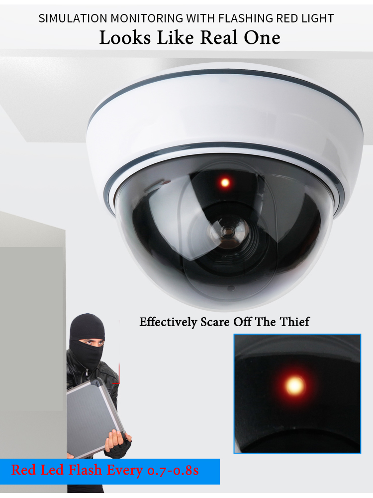 Creative Black/White Fake Dome - Home Security Brand recension och pris