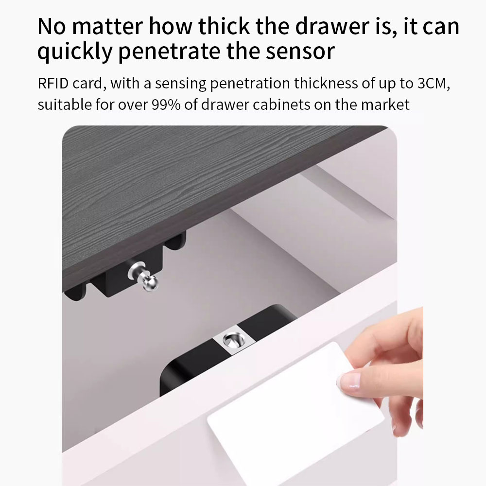 Tuya Hidden Cabinet Lock RFID  - Home Security Electronics recension och pris