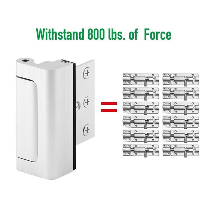 Reliable~ 2 Pack Home Security - Home Security Locks For Doors recension och pris