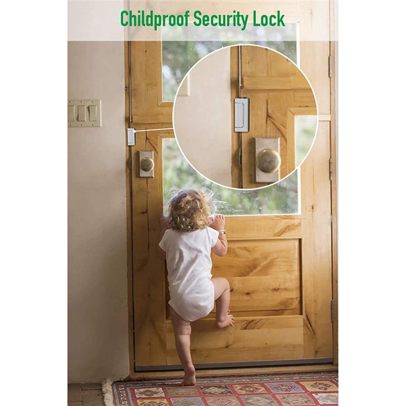 Reliable~ 2 Pack Home Security - Home Security Locks For Doors recension och pris