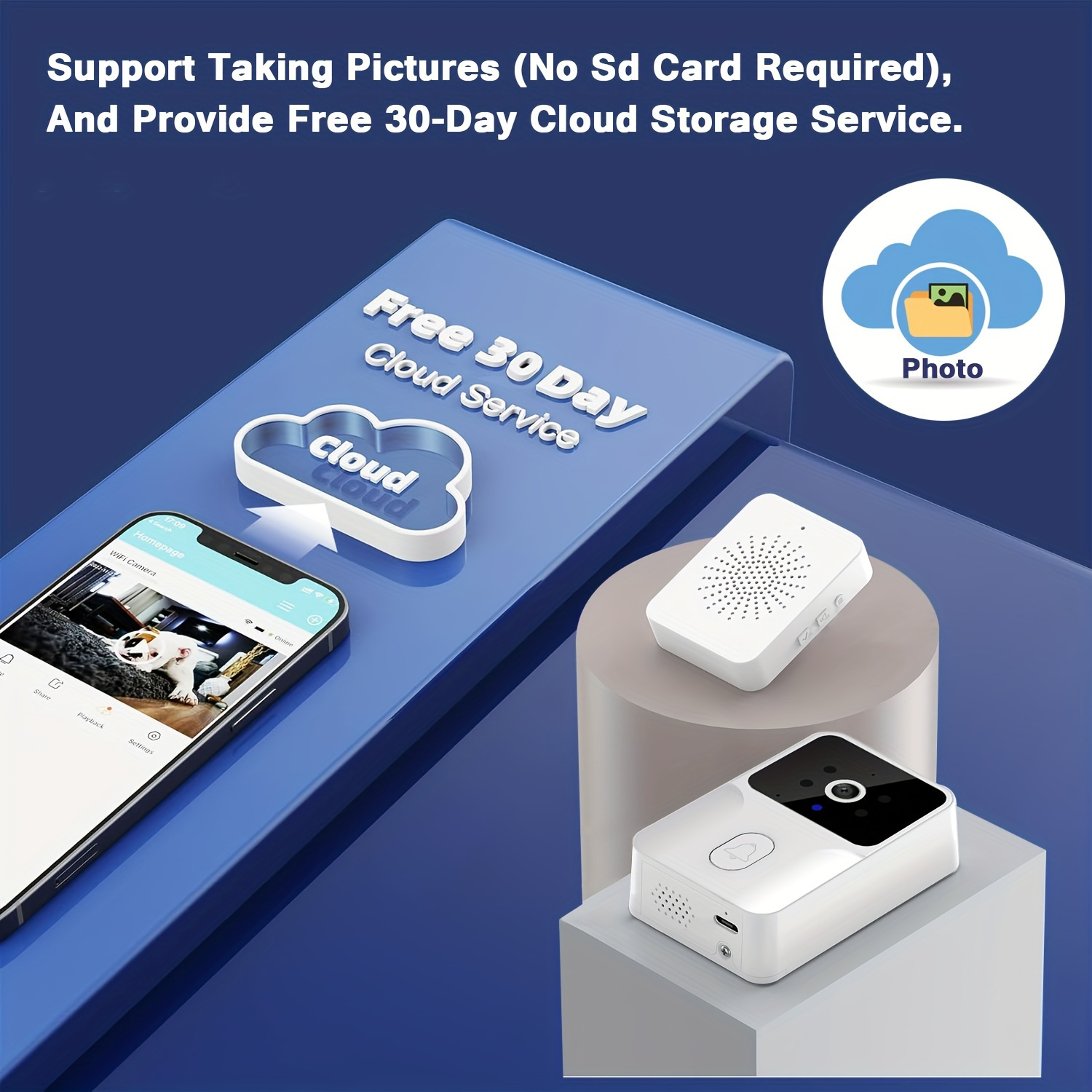 Tuya Wireless Smart Video Door - Home Security No Wifi Needed recension och pris